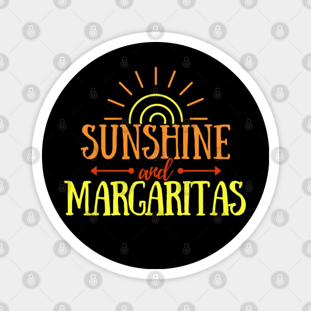 Sunshine & Margaritas Magnet by Seaglass Girl Designs